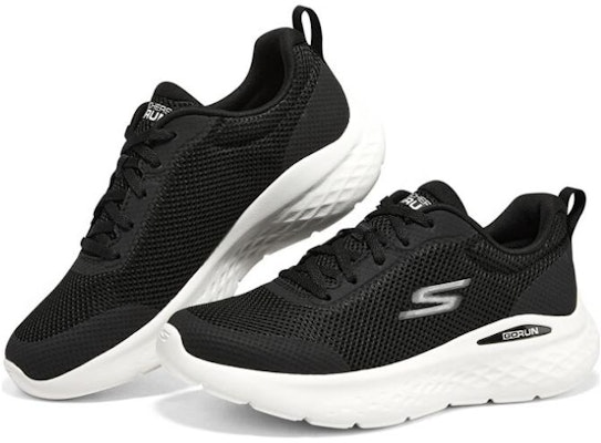 (Women) Skechers Go Run Lite 'Black Low-Top' 129426-BKW Lookbook (Women) Skechers Go Run Lite 'Black Low-Top' 129426-BKW