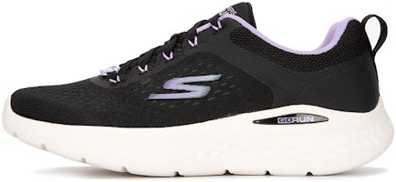 (Women) Skechers Go Run Lite 'Black Purple' 129423-BKPR (Women) Skechers Go Run Lite 'Black Purple' 129423-BKPR