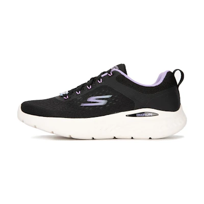 (W) Skechers Go Run Lite 'Black Purple'
