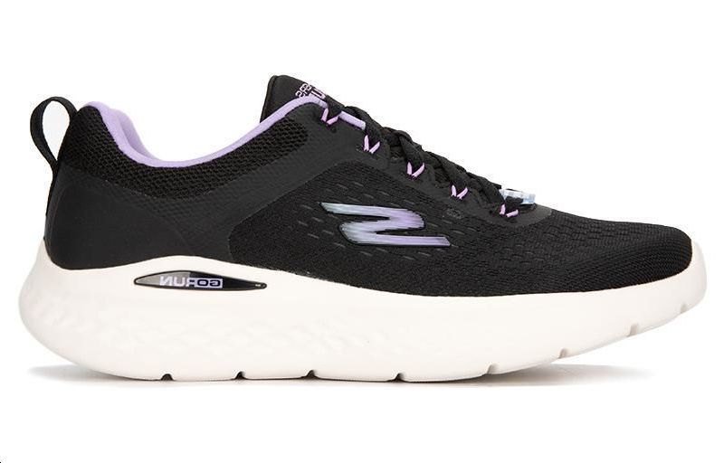 Order (W) Skechers Go Run Lite 'Hitam Ungu' 129423-BKPR