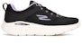(W) Skechers Go Run Lite 'Hitam Ungu' 129423-BKPR