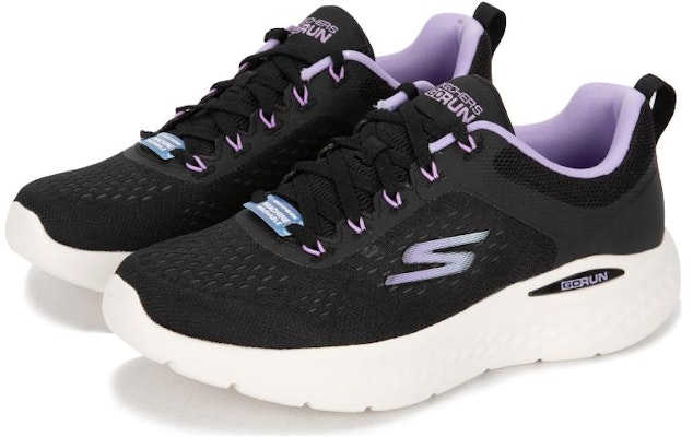 (Women) Skechers Go Run Lite 'Black Purple' 129423-BKPR Lookbook (Women) Skechers Go Run Lite 'Black Purple' 129423-BKPR
