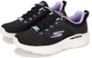 Lookbook (W) Skechers Go Run Lite 'Hitam Ungu' 129423-BKPR