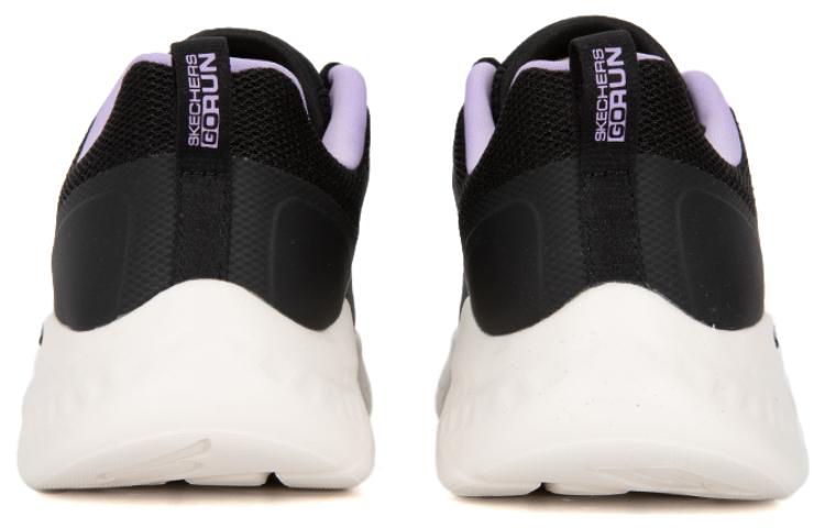 Shop (W) Skechers Go Run Lite 'Hitam Ungu' 129423-BKPR