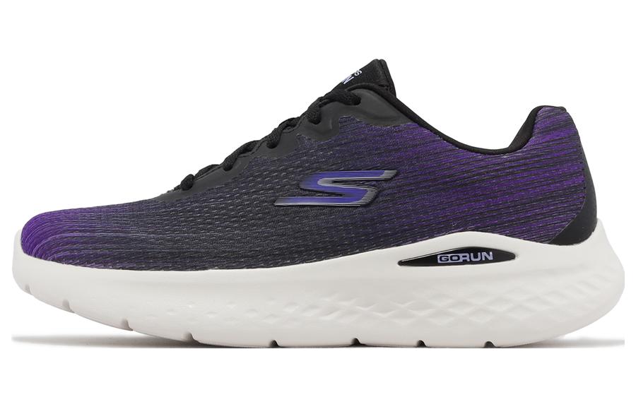 (Women) Skechers Go Run Lite 'Black Purple' 129430-BKPR