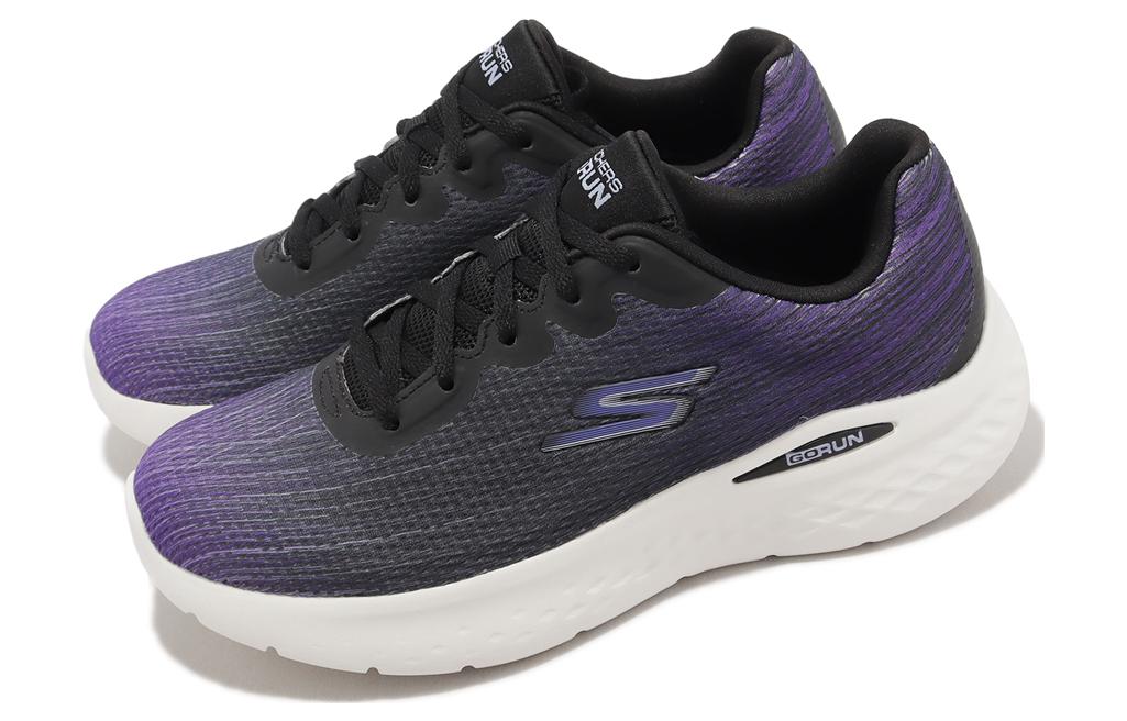 Lookbook (W) Skechers Go Run Lite 'Negro Púrpura' 129430-BKPR