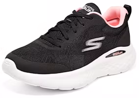 Order (W) Skechers GO RUN Lite 'Hitam Putih Merah Muda' 129425-BKPK
