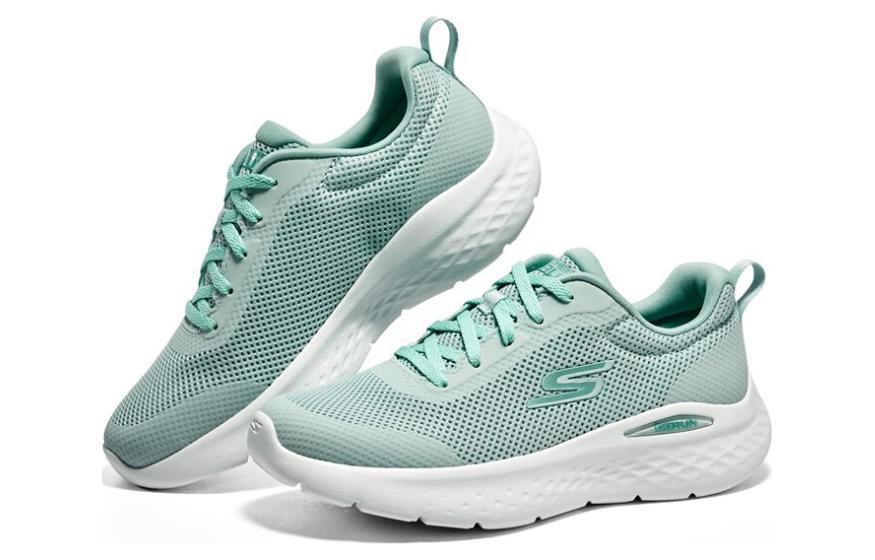 Shop (W) Skechers Go Run Lite 'Hijau' 129426-MNT