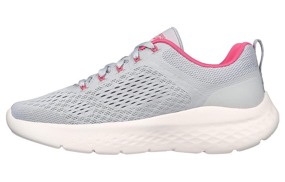 (Women) Skechers Go Run Lite 'Grey Pink' 129423-GYPK