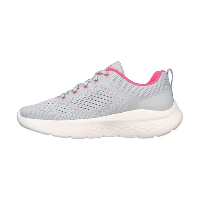(W) Skechers Go Run Lite 'Grey Pink'