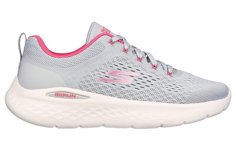 Order Skechers Go Run Lite 防滑耐磨 低筒 跑步鞋 女款 灰粉色
