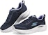(W) Skechers Go Run Lite 'Navy Lavender' Kelabu Navy 129425-NVLV