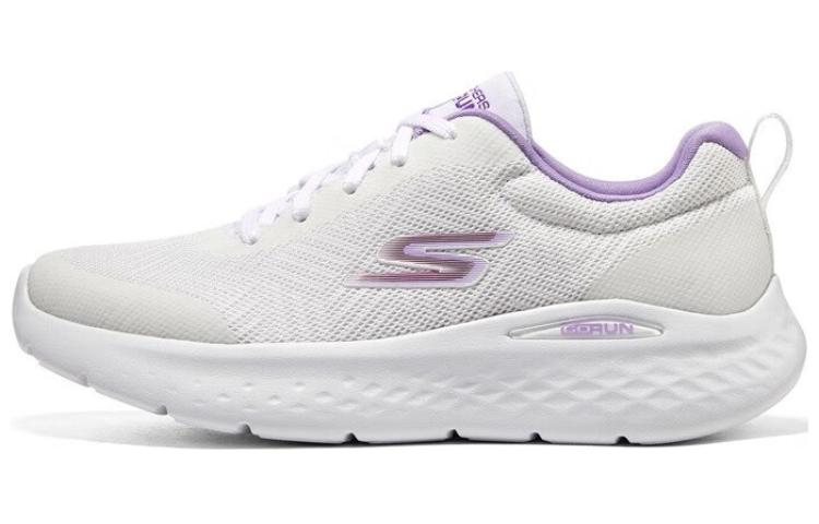 (Women) Skechers GO RUN Lite 'White Purple' 129425-WPR