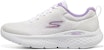 (W) Skechers GO RUN Lite 'Putih Ungu' 129425-WPR