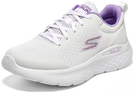 Lookbook (W) Skechers GO RUN Lite 'Putih Ungu' 129425-WPR