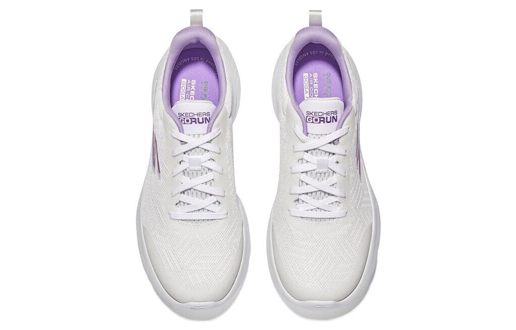 Lookbook (W) 스케쳐스 고런 라이트 '화이트 퍼플' (Skechers Go Run Lite '화이트 퍼플') 129425-WPR