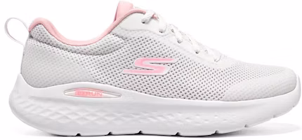 Order (W) Skechers Go Run Lite 'Abu-Abu Pink' 129426-WPK