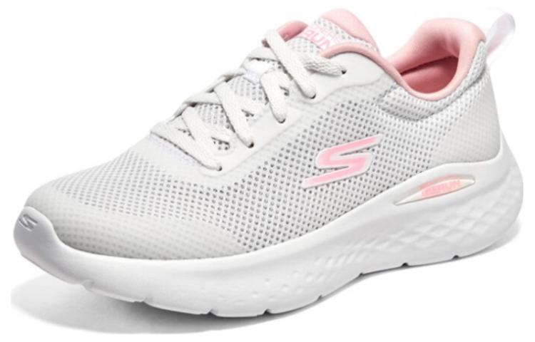 Lookbook (W) Skechers Go Run Lite 'Gris Rosa' Zapatillas Running 129426-WPK