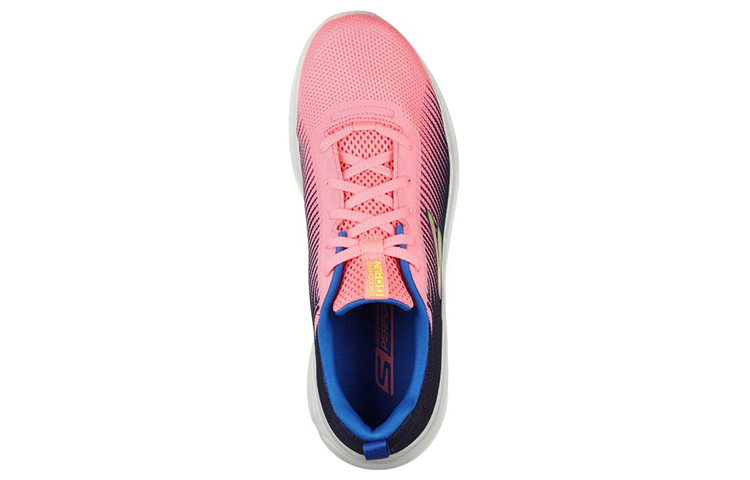 Lookbook Skechers Go Run 低幫跑步鞋 女款 粉藍