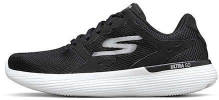 (Women) Skechers Go Run Low Black 896015-BKW (Women) Skechers Go Run Low Black 896015-BKW