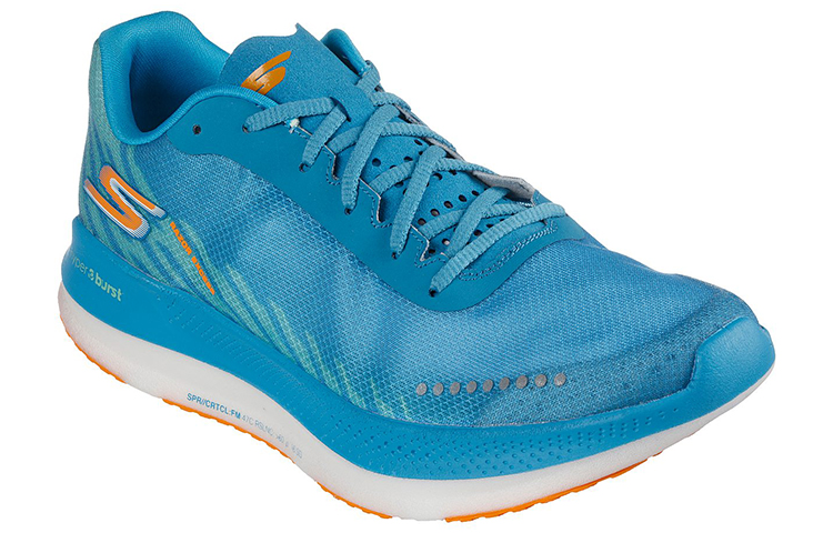 Lookbook (W) スケッチャーズ GO RUN ローカット ライトブルー 172004-BLOR