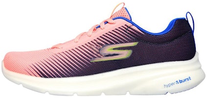 (Women) Skechers Go Run Low-Top Pink/Blue 130005-PKBL (Women) Skechers Go Run Low-Top Pink/Blue 130005-PKBL