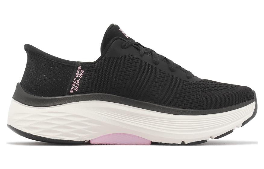 Order (W) Skechers Go Run Max Cushioning Arch Fit 'Negro Rosado' 128930-BKPK