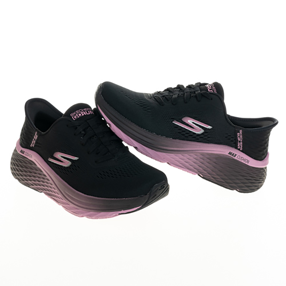 Lookbook (W) Skechers Go Run Max Cushioning Elite 2.0 Zapatillas Running Negras 129626BKMV