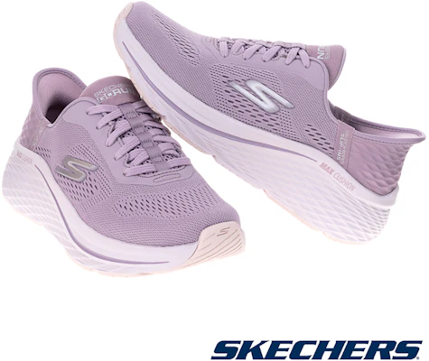 (W) 斯凯奇 Go Run Max Cushioning Elite 2.0 宽版跑鞋 紫色 129606WMVE Lookbook (W) 斯凯奇 Go Run Max Cushioning Elite 2.0 宽版跑鞋 紫色 129606WMVE