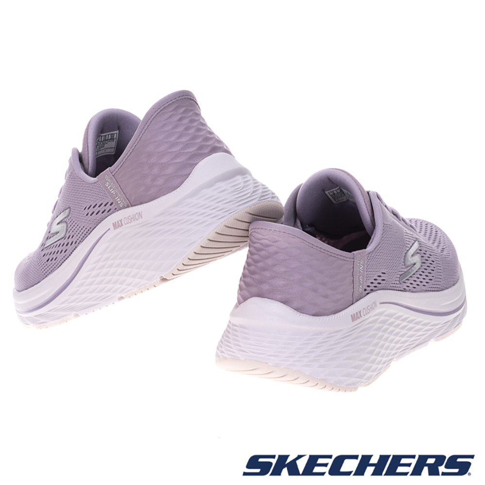 Sizing (W) 斯凯奇 Go Run Max Cushioning Elite 2.0 宽版跑鞋 紫色 129606WMVE