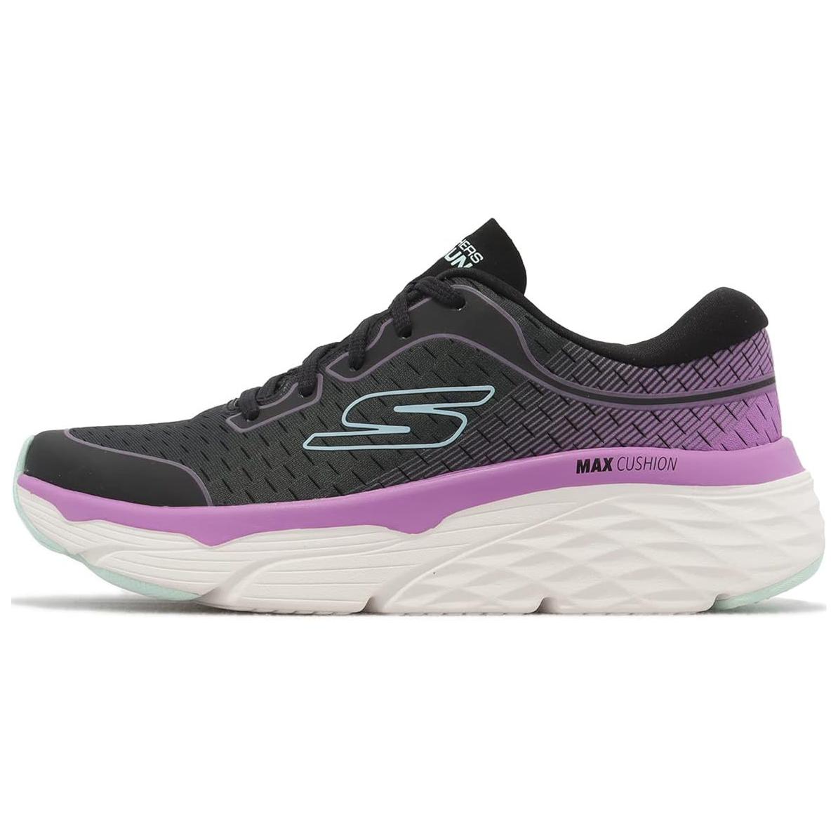 (Women) Skechers Go Run Max Cushioning Elite 'Black Pink' 128553-BKPK