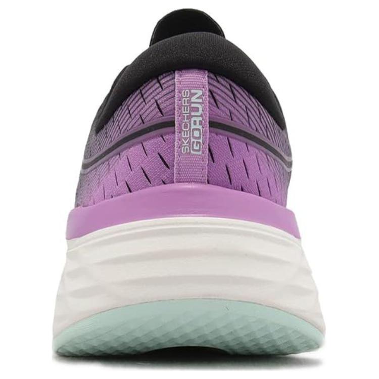 Shop (W) 斯凯奇 Go Run Max Cushioning Elite '黑粉色' 128553-BKPK
