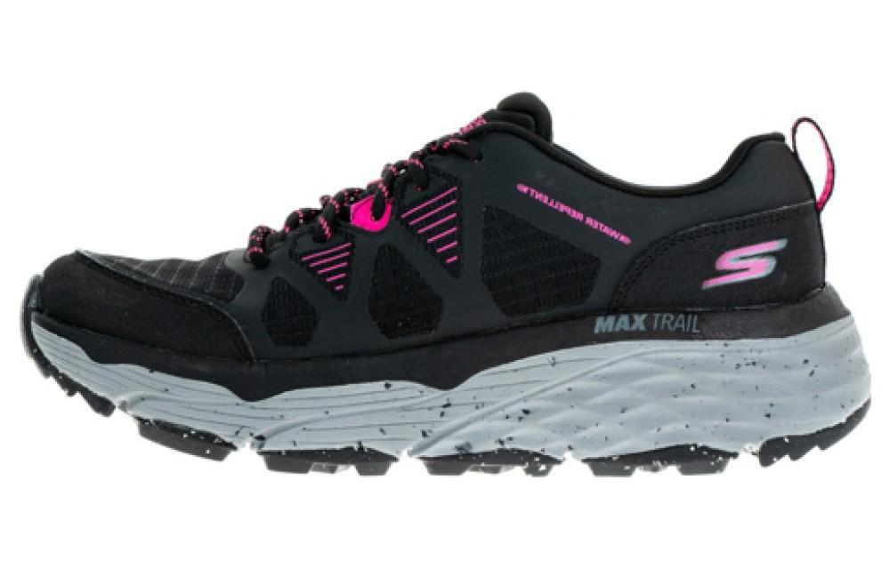 (Women) Skechers GO RUN Max Cushioning Elite Trail 'Black Pink' 129151-BKPK