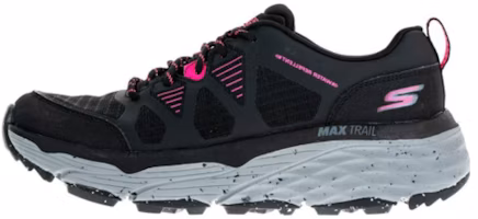 (Women) Skechers GO RUN Max Cushioning Elite Trail 'Black Pink' 129151-BKPK (Women) Skechers GO RUN Max Cushioning Elite Trail 'Black Pink' 129151-BKPK