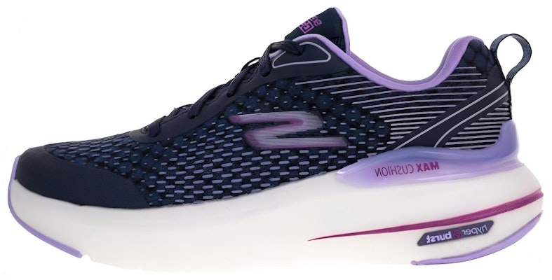 (Women) Skechers Go Run Max Cushioning Hyper Burst 'Purple' 129293-NVLV Buy (Women) Skechers Go Run Max Cushioning Hyper Burst 'Purple' 129293-NVLV
