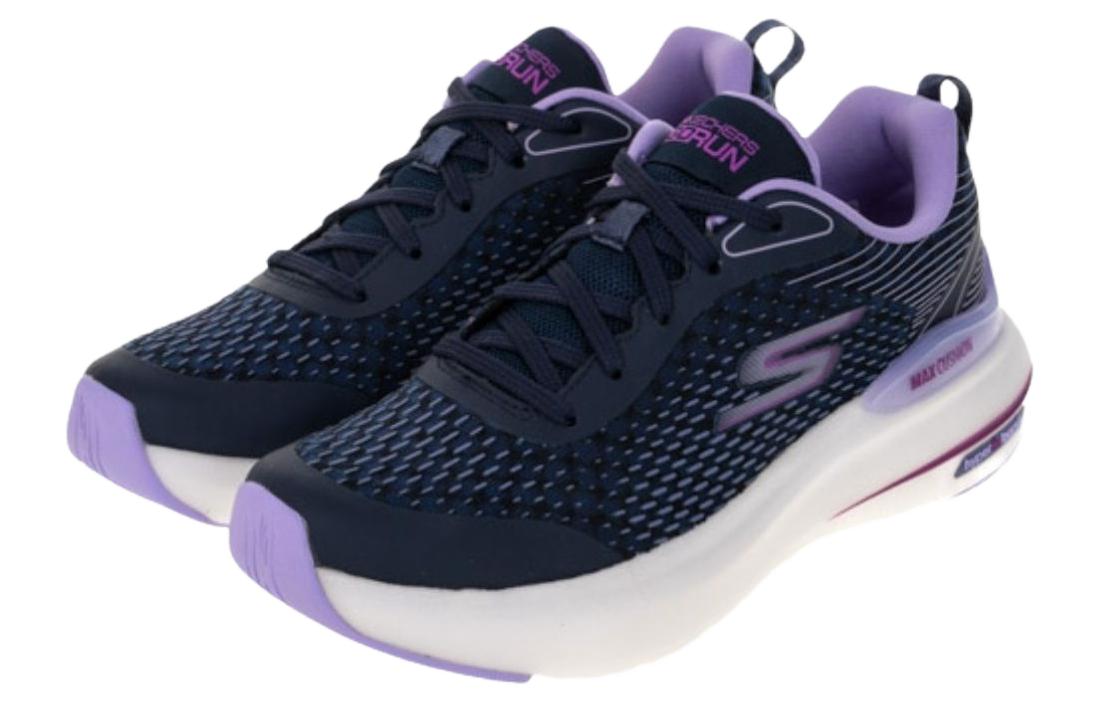 Lookbook (W) スケッチャーズ Go Run Max Hyper Burst パープル 129293-NVLV
