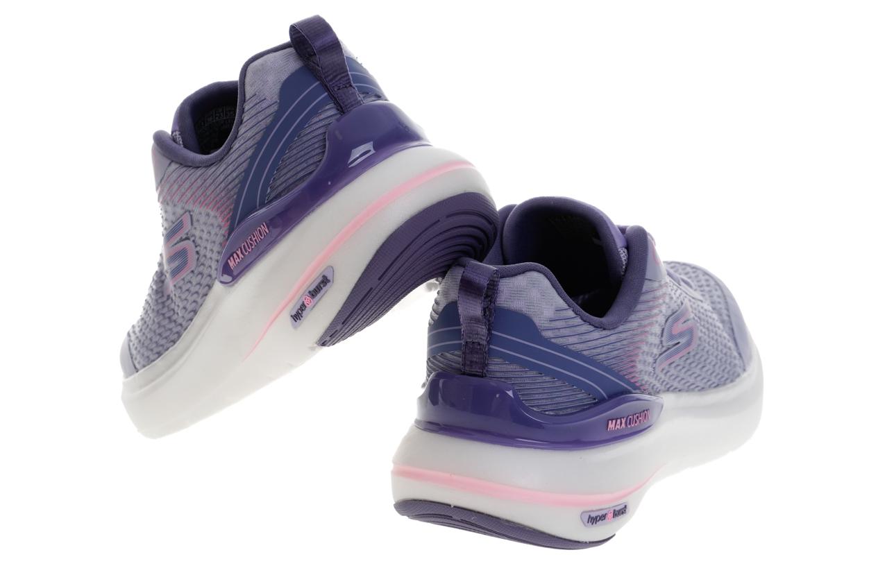 Details for (W) スケッチャーズ GO RUN MAX クッション HYPER BURST パープル 129293-LAV