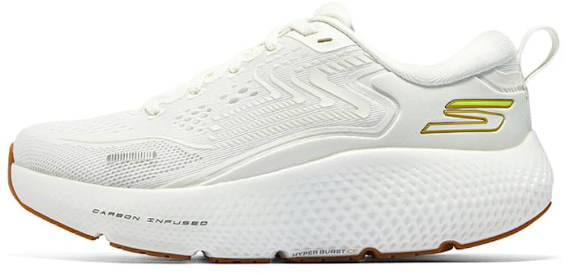 (W) Skechers Go Run Max Road 6 Bianche Scarpe Comode da Running per Tutti i Giorni. 172078-OFWT Buy (W) Skechers Go Run Max Road 6 Bianche Scarpe Comode da Running per Tutti i Giorni. 172078-OFWT