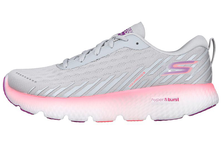 (Women) Skechers Go Run Maxroad 5 'Grey Pink' 172003-GYPK
