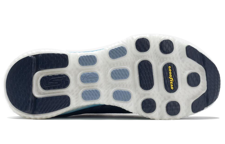 Shop (W) Skechers GO RUN MaxRoad 5 'Biru Navy' 172003-NVBL