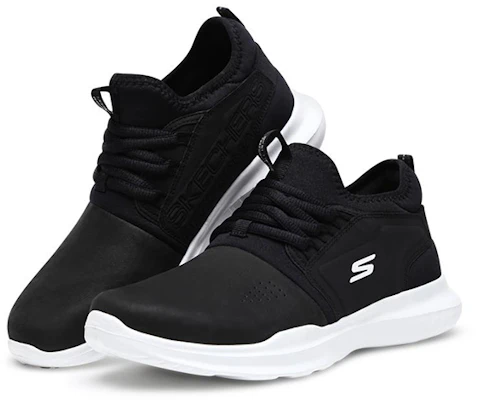 (W) Skechers GO RUN Mojo 'Hitam' 14846-BKW Lookbook (W) Skechers GO RUN Mojo 'Hitam' 14846-BKW