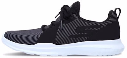(Women) Skechers Go Run Mojo 'Black and White' 15017-BKW (Women) Skechers Go Run Mojo 'Black and White' 15017-BKW