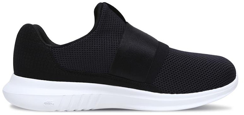 (Women) Skechers GO RUN Mojo 'Black and White Slip-On' 14814-BKW Order (Women) Skechers GO RUN Mojo 'Black and White Slip-On' 14814-BKW