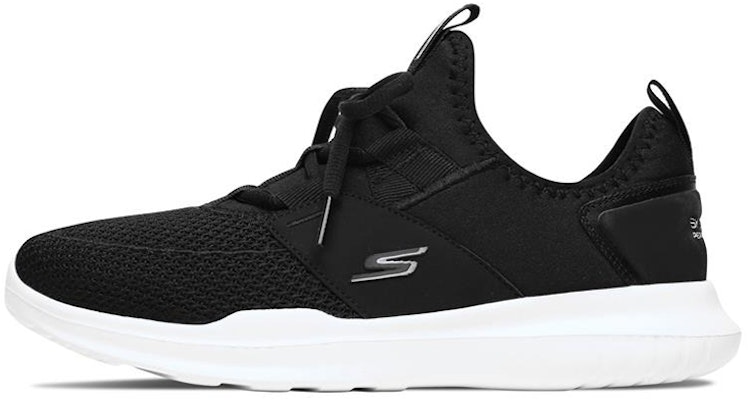 (Women) Skechers GO RUN Mojo 'Black Mesh' 15119-BKW Buy (Women) Skechers GO RUN Mojo 'Black Mesh' 15119-BKW