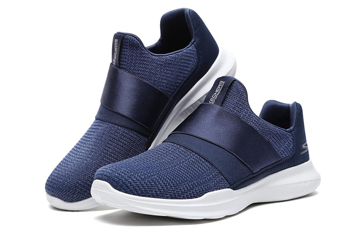 Lookbook (W) 스케쳐스 고런 모조 '블루 그레이 슬립온' (Skechers Gorun Mojo 'Blue Gray Slip-on') 15111-NVGY