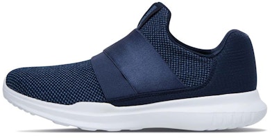 (Women) Skechers Go Run Mojo 'Blue White Slip-On' 14814-NVW (Women) Skechers Go Run Mojo 'Blue White Slip-On' 14814-NVW