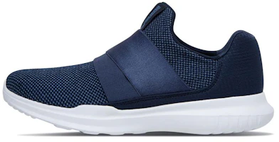 (Women) Skechers Go Run Mojo 'Blue White Slip-On' 14814-NVW (Women) Skechers Go Run Mojo 'Blue White Slip-On' 14814-NVW