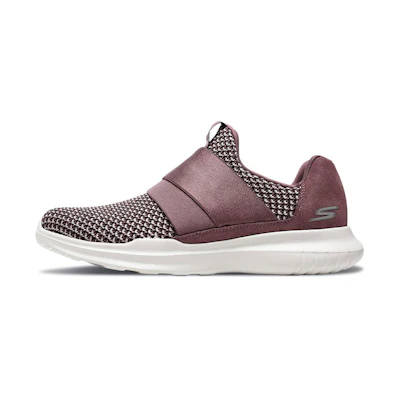 (W) Skechers Go Run Mojo 'Burgundy Slip-On'