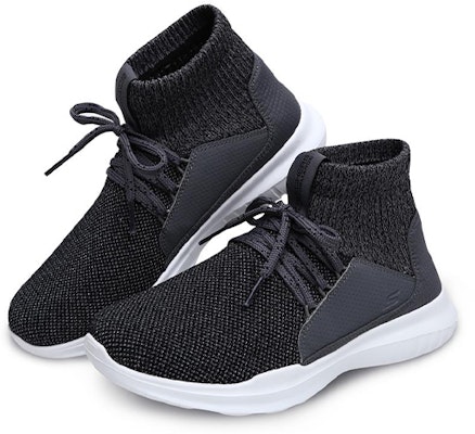 (W) Skechers Go Run Mojo 'Charcoal High-Top' Sepatu Tinggi Abu Tua 14816-CHAR Lookbook (W) Skechers Go Run Mojo 'Charcoal High-Top' Sepatu Tinggi Abu Tua 14816-CHAR