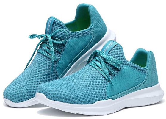 (Women) Skechers Go Run Mojo 'Light Green' 14815-AQUA Lookbook (Women) Skechers Go Run Mojo 'Light Green' 14815-AQUA